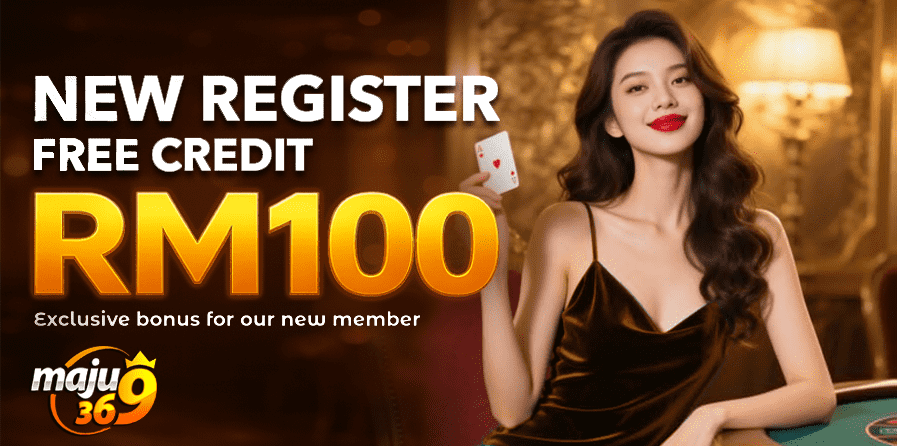 MAJU369 Free Credit RM100