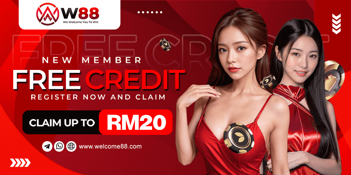 WELCOME88 Free Credit RM20
