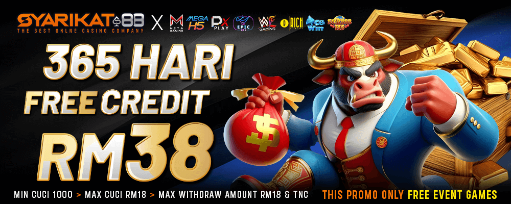 syarikat88 free credit banner