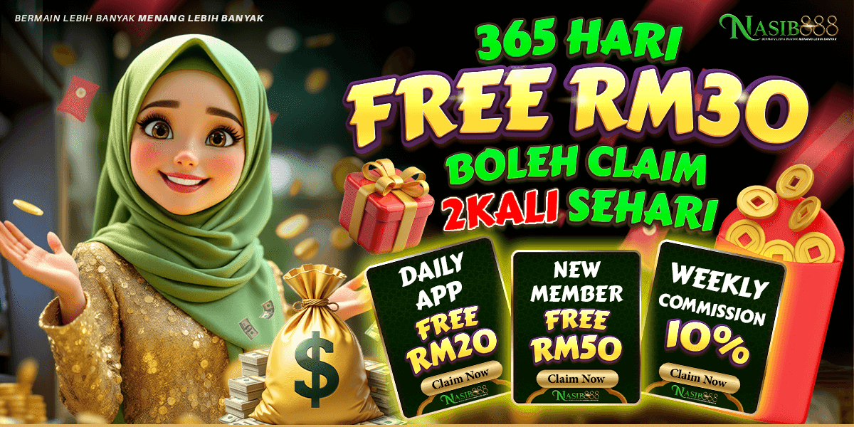 Nasib888 New Register Free RM50