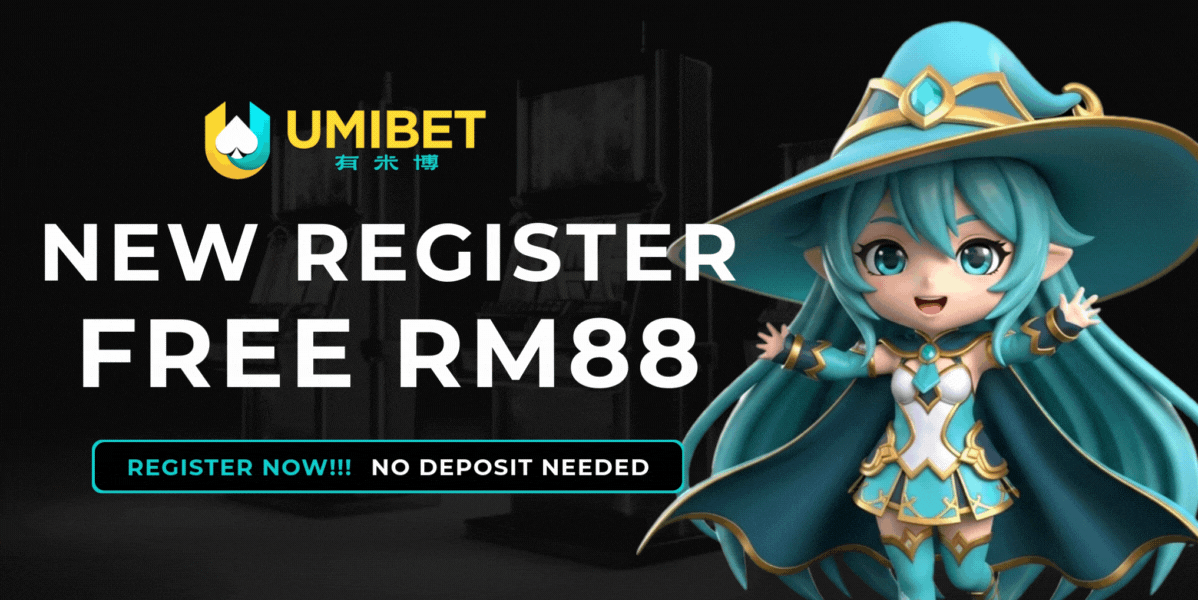 UMIBET New Register Free RM 88